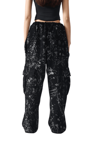 Acid Rain Jacquard Cargo Pants