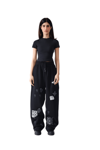 Celestial Patchwork Sweatpants