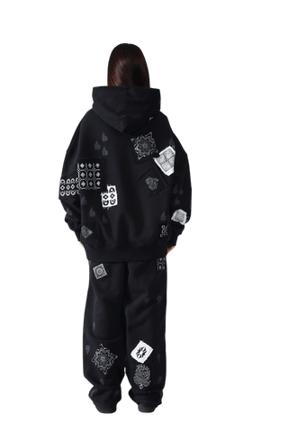 Celestial Patchwork Hoodie