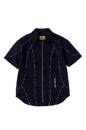 Axis denim button-down