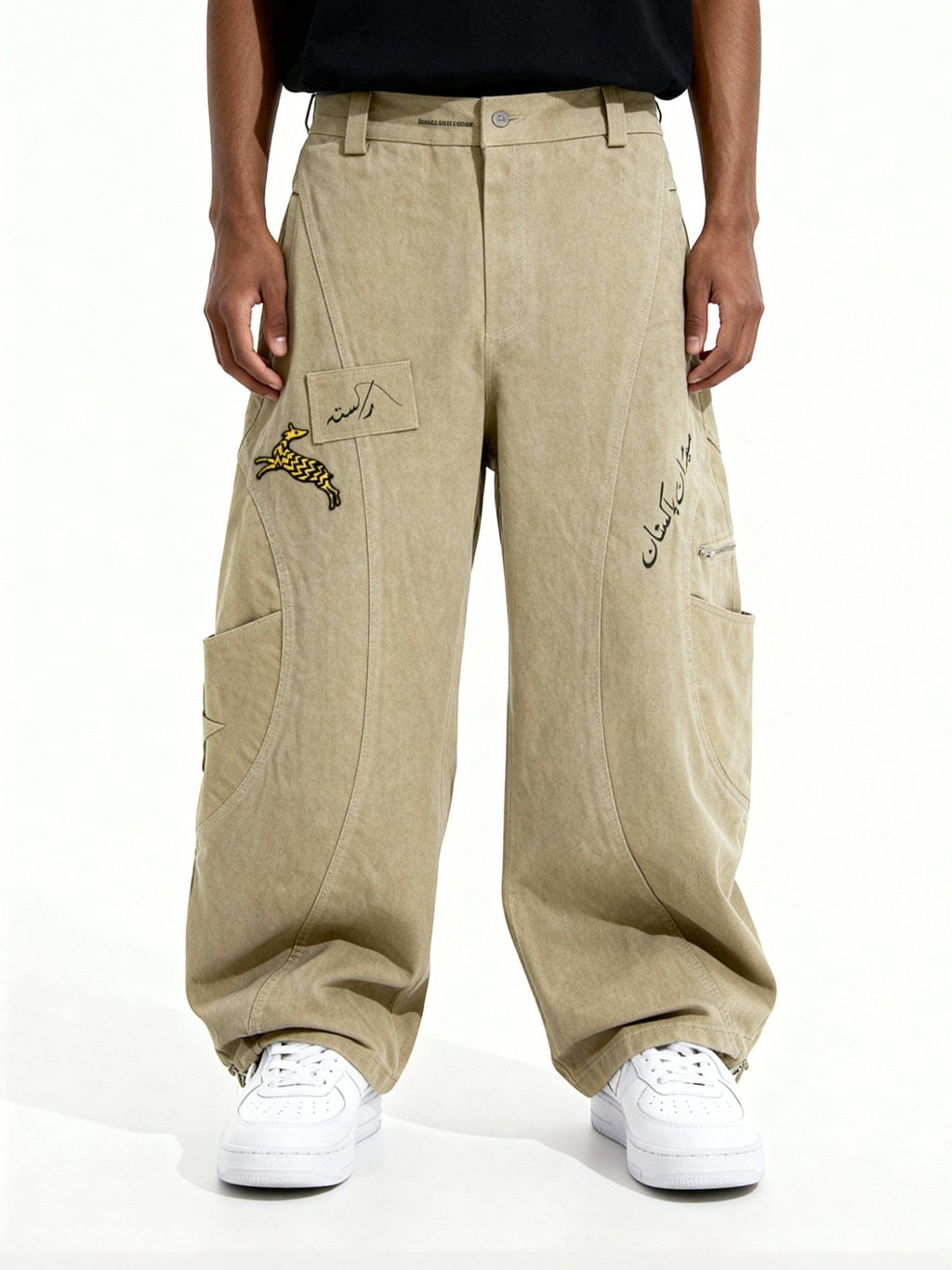 Kakhi Rasta Khaki denim pants – Rastah