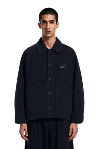 Black Handmade Denim Jacket