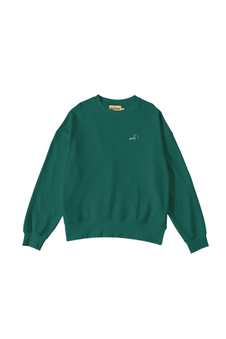 moss green made in pak sweatshirt (v1)