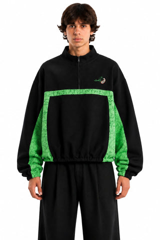 Safarnama Quarter-Zip Jumper