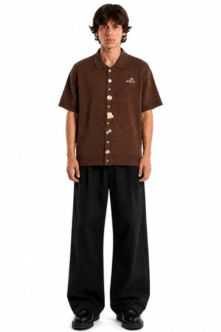 Humraah Knit Button Down