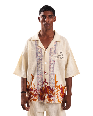 "EMBER MOSAIC" BUTTON DOWN