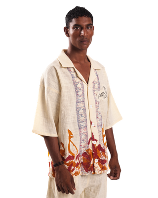 "EMBER MOSAIC" BUTTON DOWN