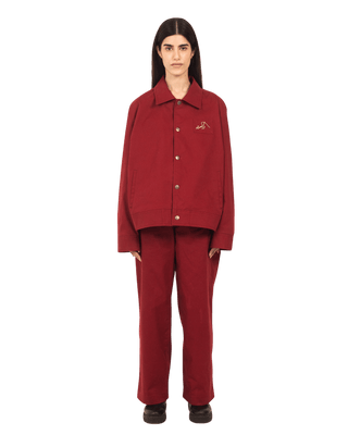 SCARLET TWILL JACKET