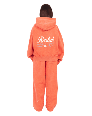 BURNT ORANGE MADE IN PAK HOODIE (V4)