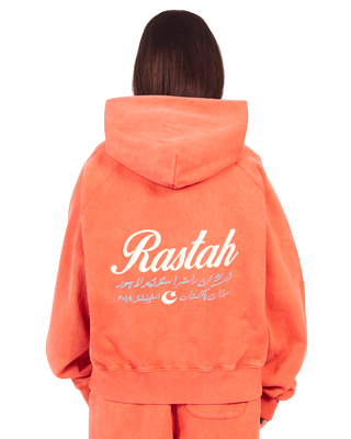 BURNT ORANGE MADE IN PAK HOODIE (V4)