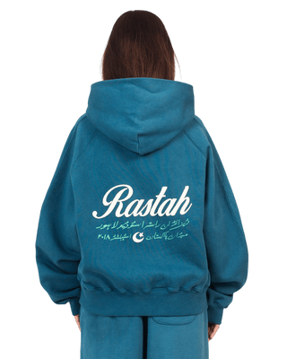 DARK CYAN MADE IN PAK HOODIE (V4)