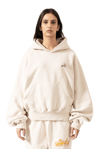 BEIGE MADE IN PAK HOODIE (v2)