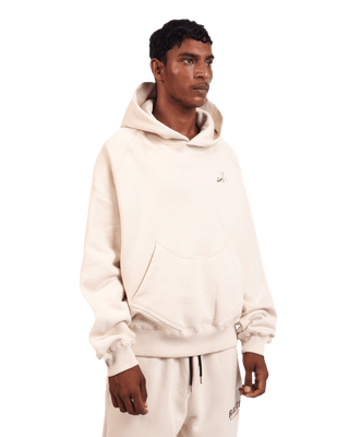 BEIGE LOGO HOODIE (v2)