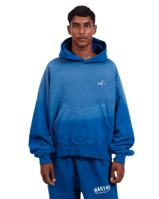 FADED BLUE LOGO HOODIE (v2)