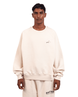 BEIGE LOGO SWEATSHIRT (v2)