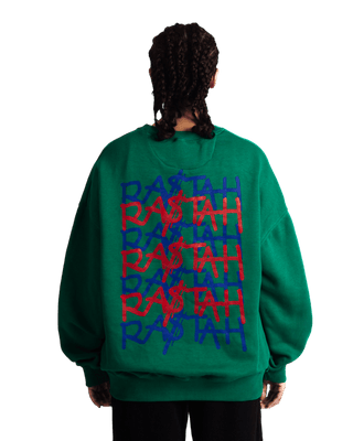 "MONEYBALL" GREEN SWEATSHIRT