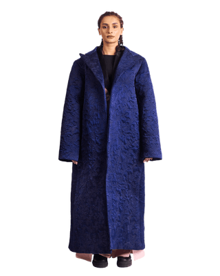 "HER MAJESTY" QUILTED LONG COAT