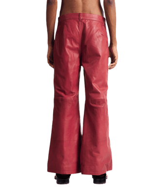 "ELECTRIC ELVIS" LEATHER TROUSERS