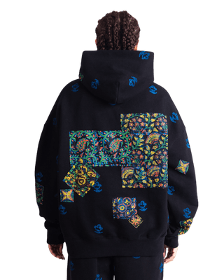 PATCHWORK BLOCKPRINT HOODIE V5