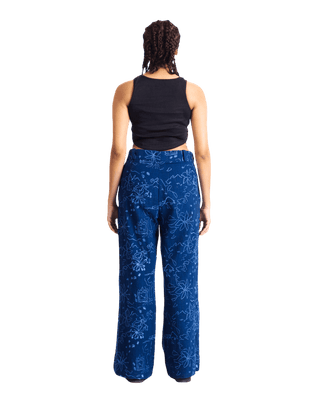 "WALLFLOWER" KHADDAR PANTS