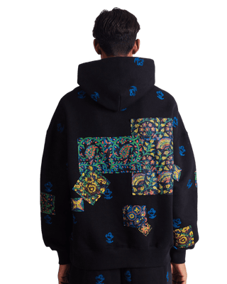 PATCHWORK BLOCKPRINT HOODIE V5