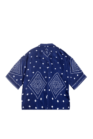 BANDHANI DYED SILK SHIRT