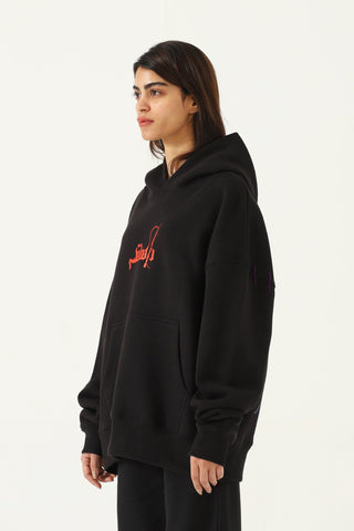 black horseback hoodie v2