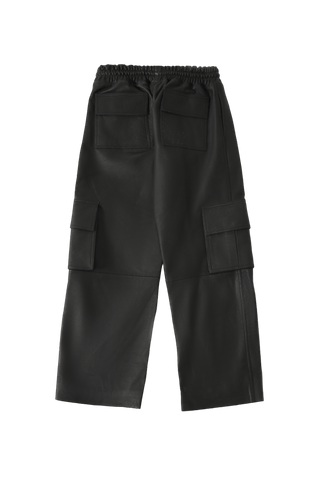 leather cargo pants