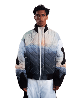 "MILLERS PLANET" QUILTED JACKET