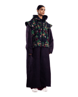 "LAHORE TO SOHO" HAND EMBROIDERED LONG COAT