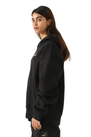 black logo hoodie (v1)