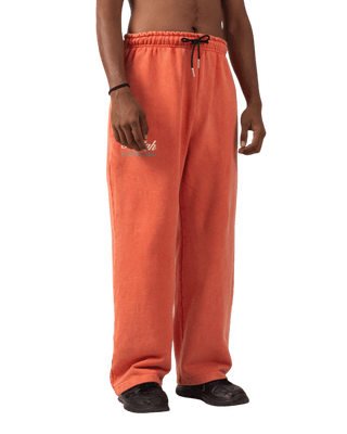 BURNT ORANGE MADE IN PAK SWEATPANTS (V4)