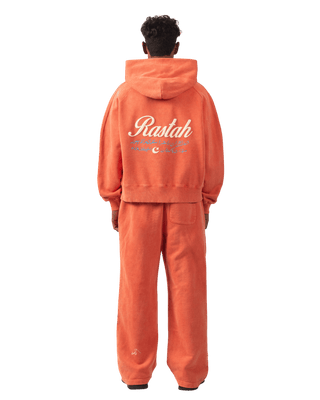 BURNT ORANGE MADE IN PAK HOODIE (V4)