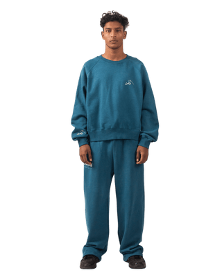 DARK CYAN MADE IN PAK SWEATSHIRT (V4)