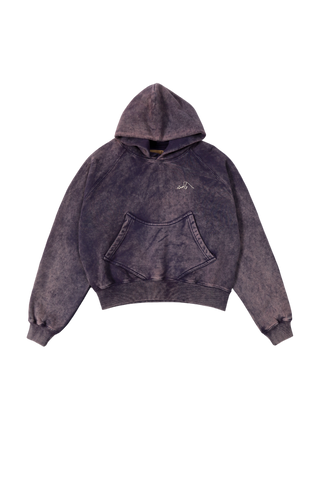 WASHED PURPLE MADE IN PAK HOODIE (v2)