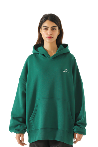 moss green made in pak hoodie (v1)