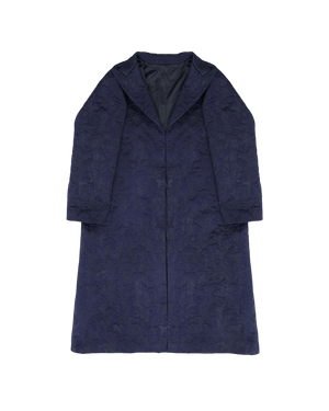 "Her majesty" quilted long coat