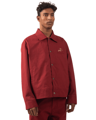 SCARLET TWILL JACKET