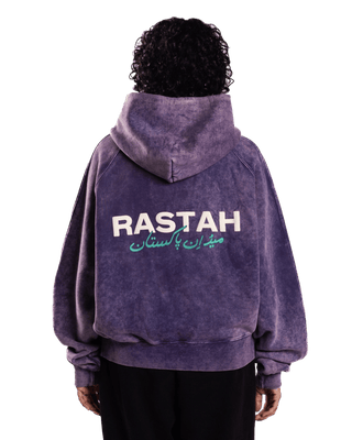 WASHED PURPLE MADE IN PAK HOODIE (v2)