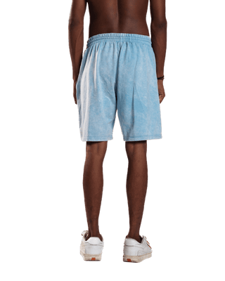 SKY BLUE LOGO SHORTS