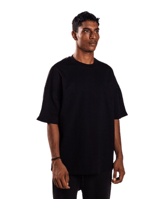 EMBROIDERED BLACK MADE IN PAK T-SHIRT (v2)