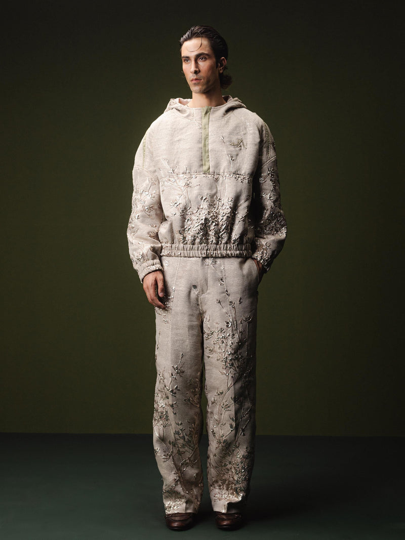 ZARI BLOOM HOODED JACKET