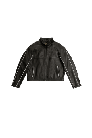 CLASSIC LEATHER BIKER JEACKET