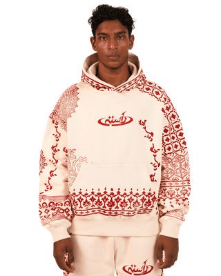 "TAPESTRY" BLOCK PRINT HOODIE