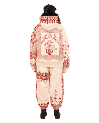 "TAPESTRY" BLOCK PRINT HOODIE