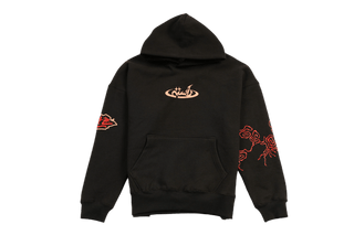 "MOLTEN" BLACK HOODIE