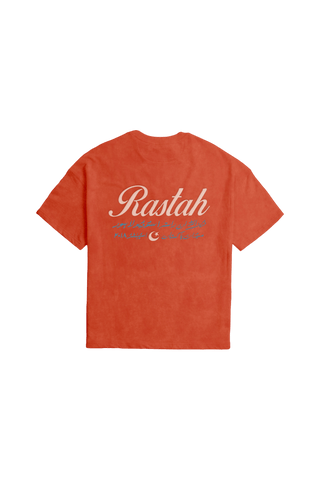 BURNT ORANGE MADE IN PAK T-SHIRT (V4)