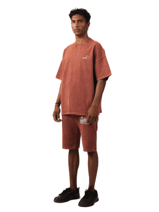 Rust Acid Wash Made In Pak T Shirt (V5)