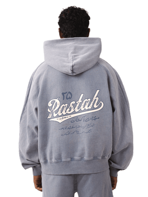 Pale iris acid wash made in PAK hoodie (V5)