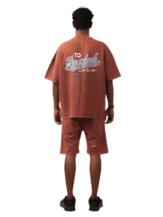 Rust Acid Wash Made In Pak T Shirt (V5)